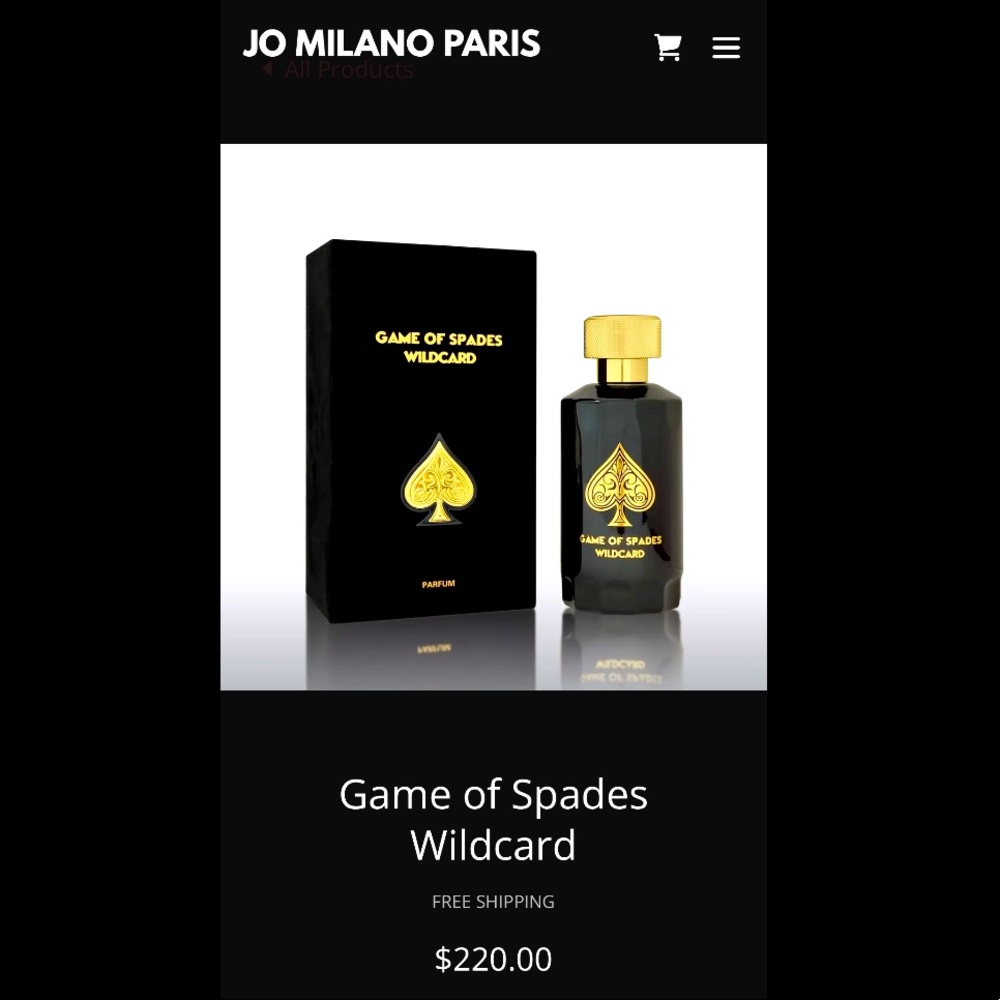 Game of Spades Wildcard Luxury Collection Perfume